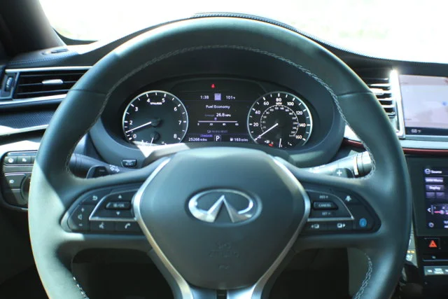 Used 2025 Black Obsidian INFINITI SPORT image 9