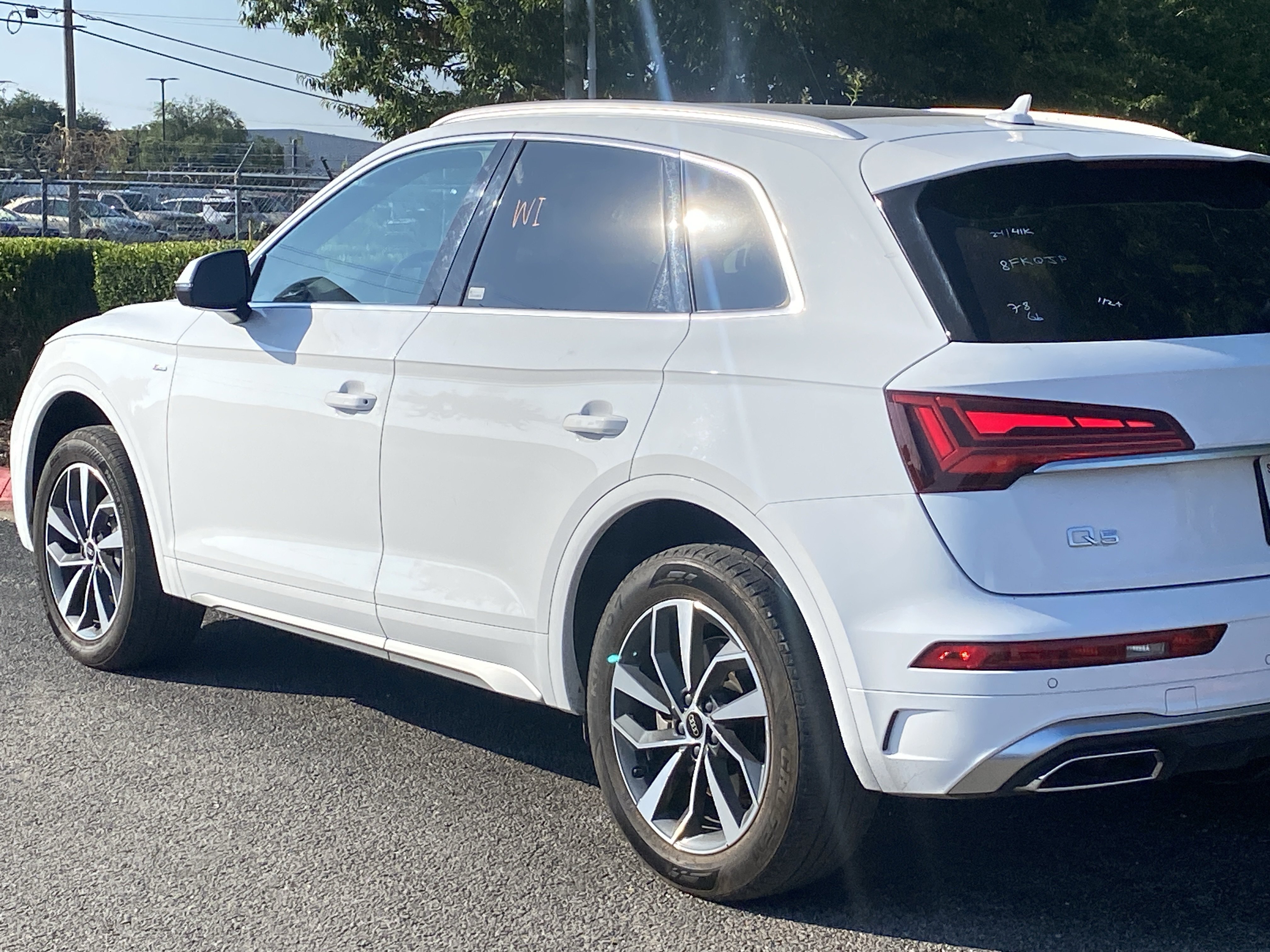 Used 2024 White Audi S line Premium Plus image 8