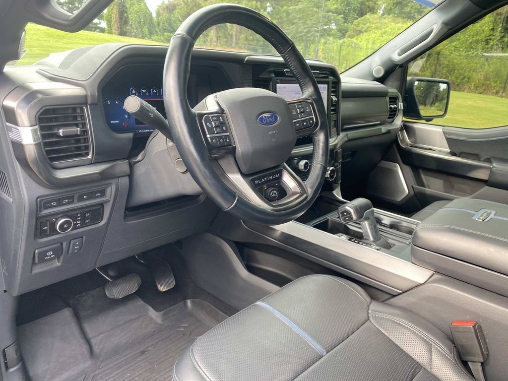Certified Used 2024 Carbonized Gray Metallic Ford Platinum image 23