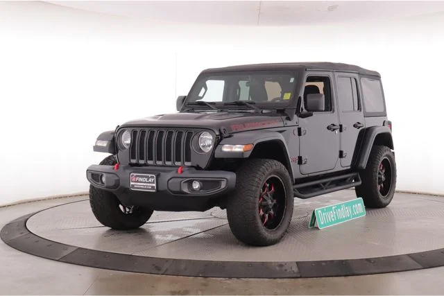 Used 2018 Black Jeep Unlimited Rubicon image 10