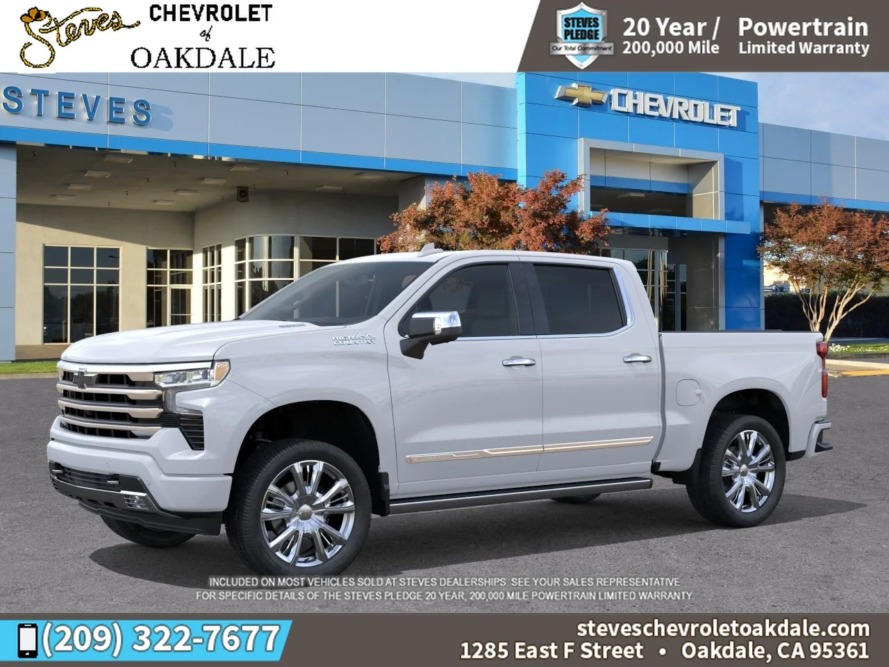 New 2026 Polar White Tricoat Chevrolet High Country image 2