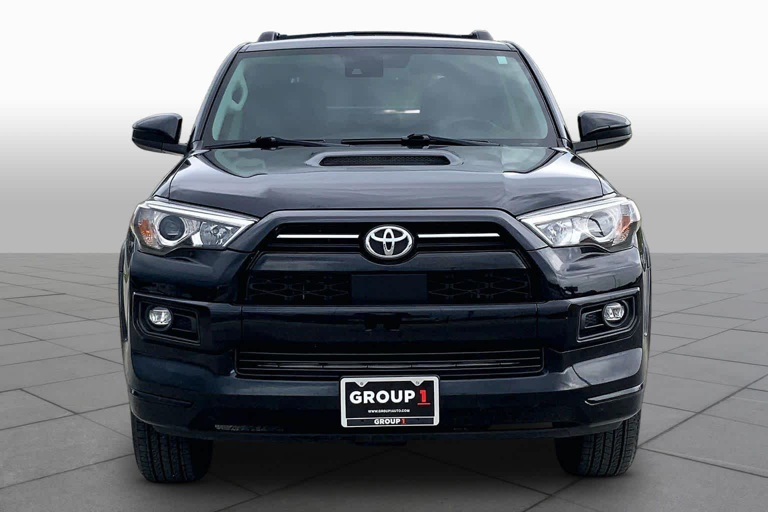 Used 2022 Midnight Black Metallic Toyota TRD Sport image 4