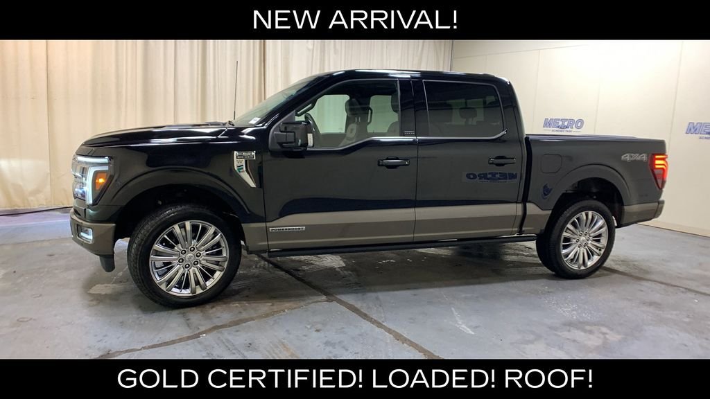 Certified Used 2025 Black Metallic Ford King Ranch image 6