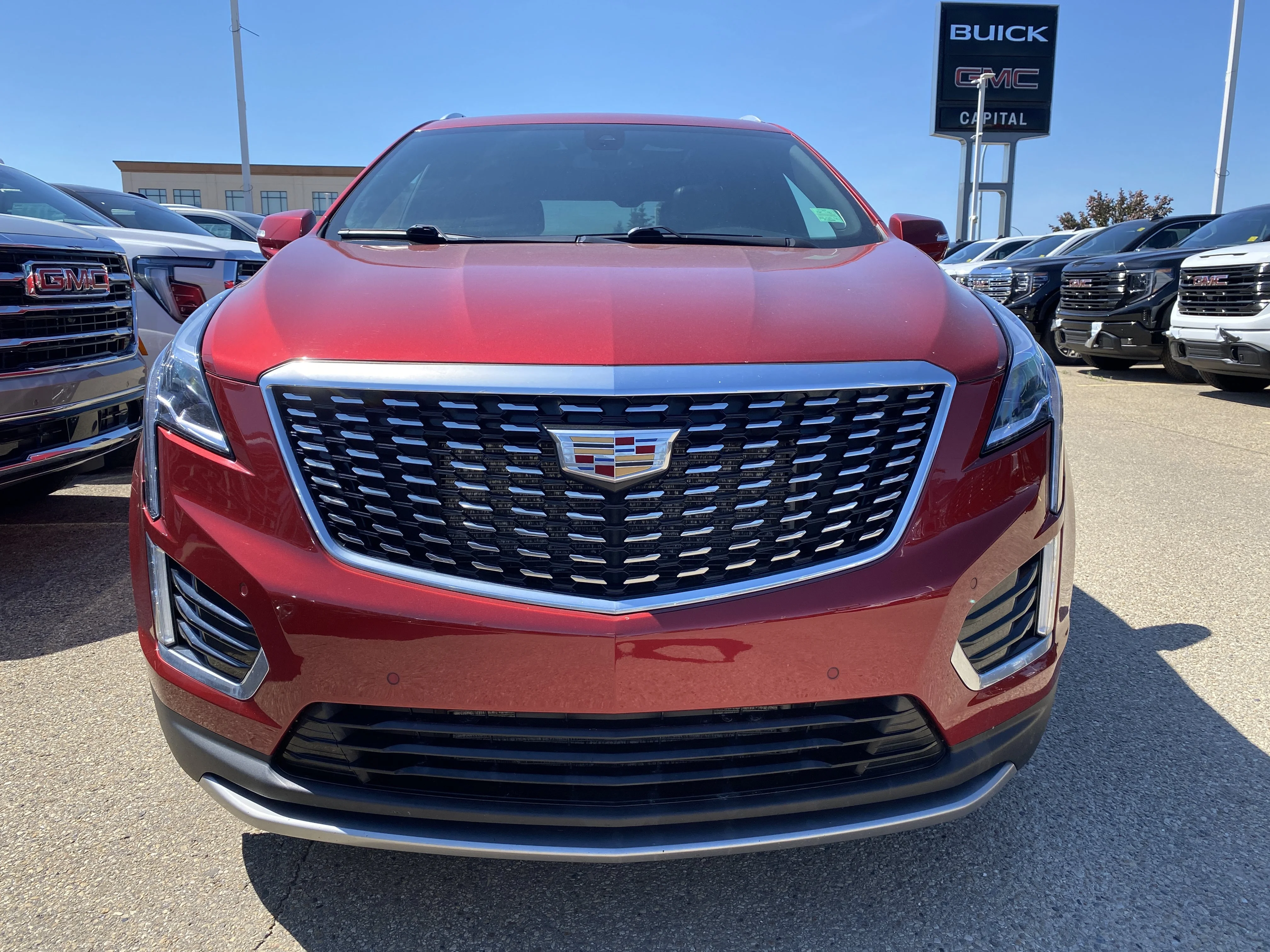 Used 2021 Red Cadillac AWD Premium Luxury * PANORAMIC SUNROOF * RADAR CRUISE * REMOTE STARTER * image 7