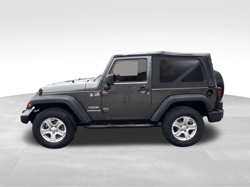 Used 2017 Gray Jeep Sport image 2