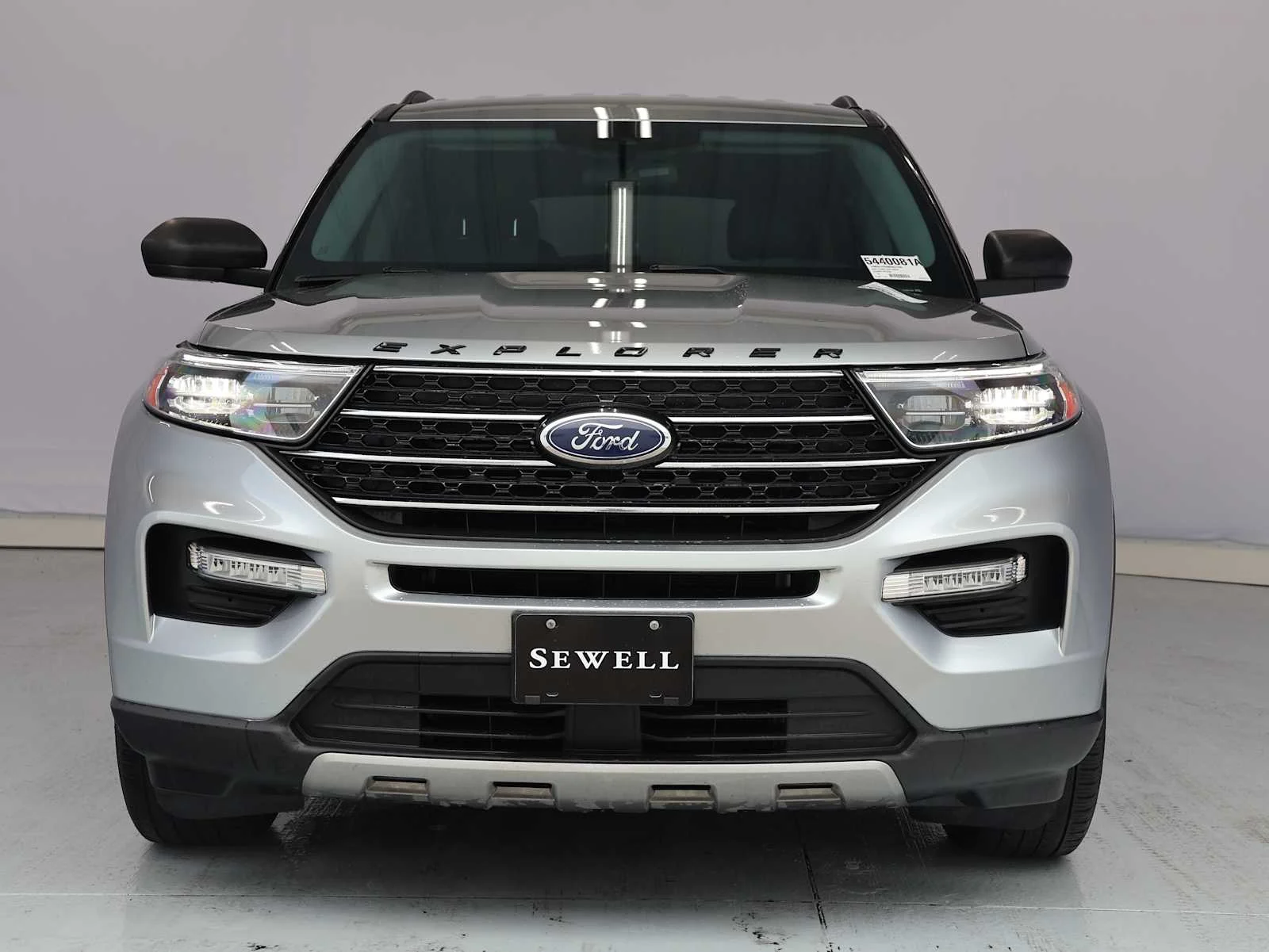Used 2021 Iconic Silver Metallic Ford XLT image 2