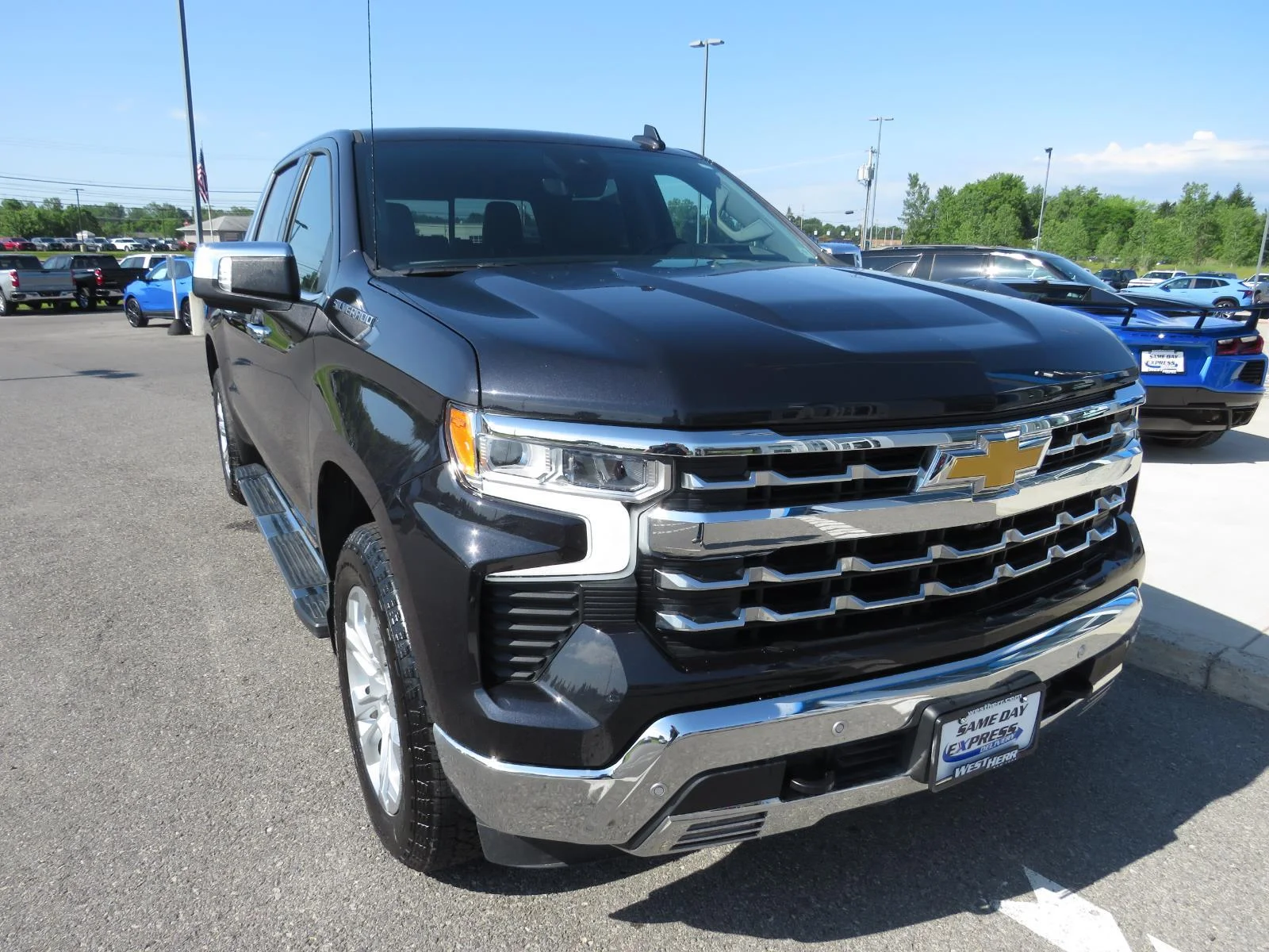 Used 2023 Dark Ash Metallic Chevrolet LTZ image 3
