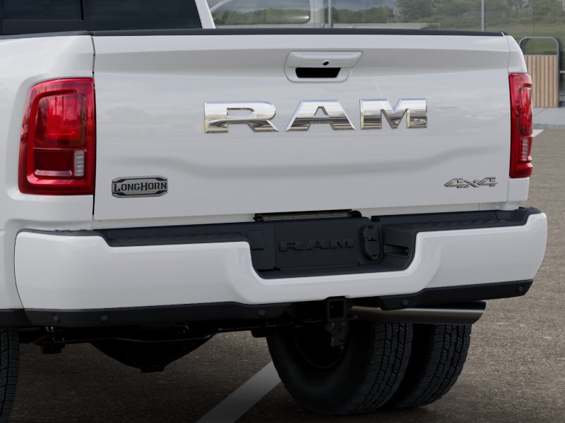 New 2026 Bright White Clear-Coat Exterior Paint RAM Longhorn Dually image 13