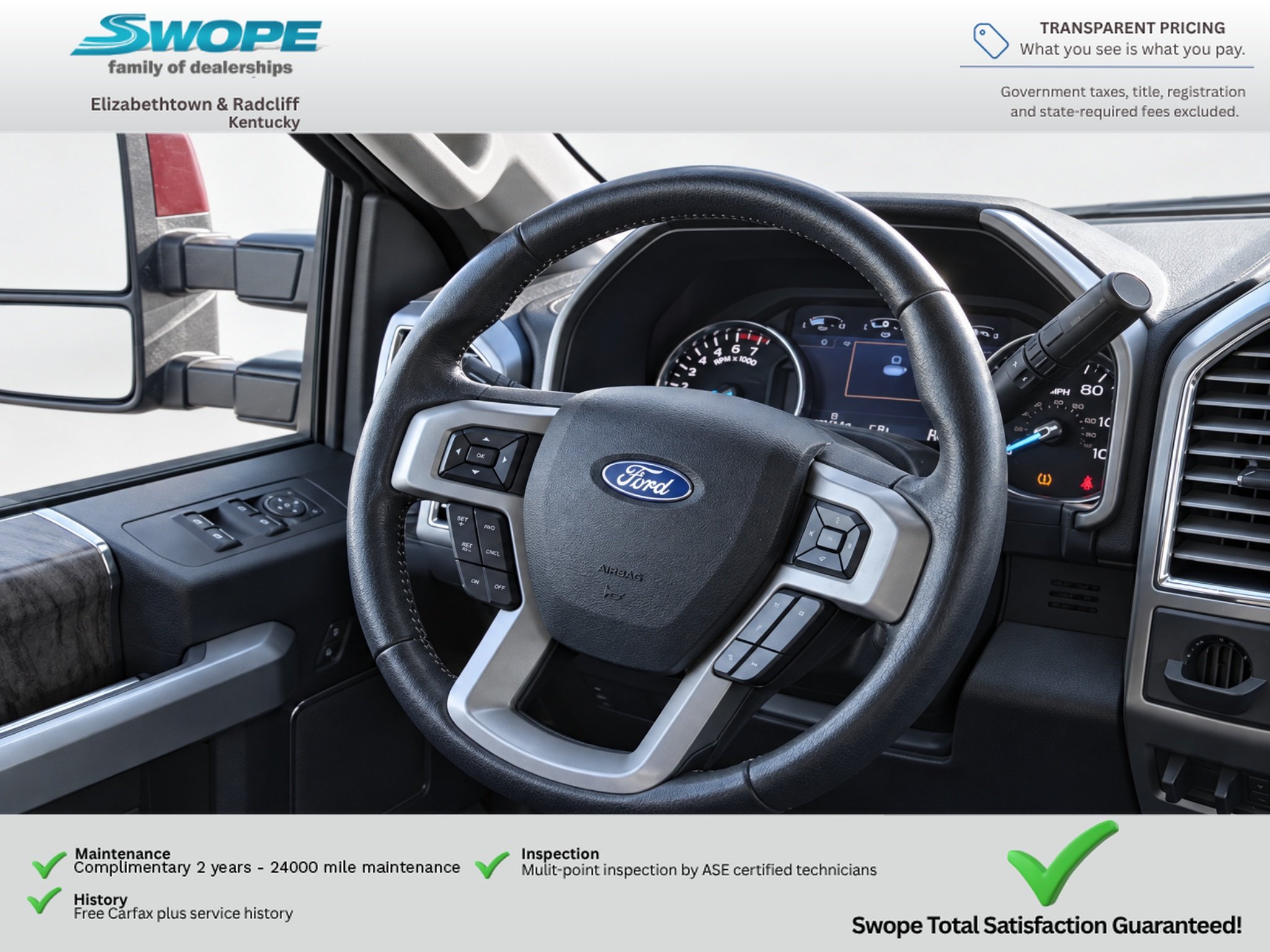 Used 2017 Bronze Fire Metallic Ford Lariat image 13