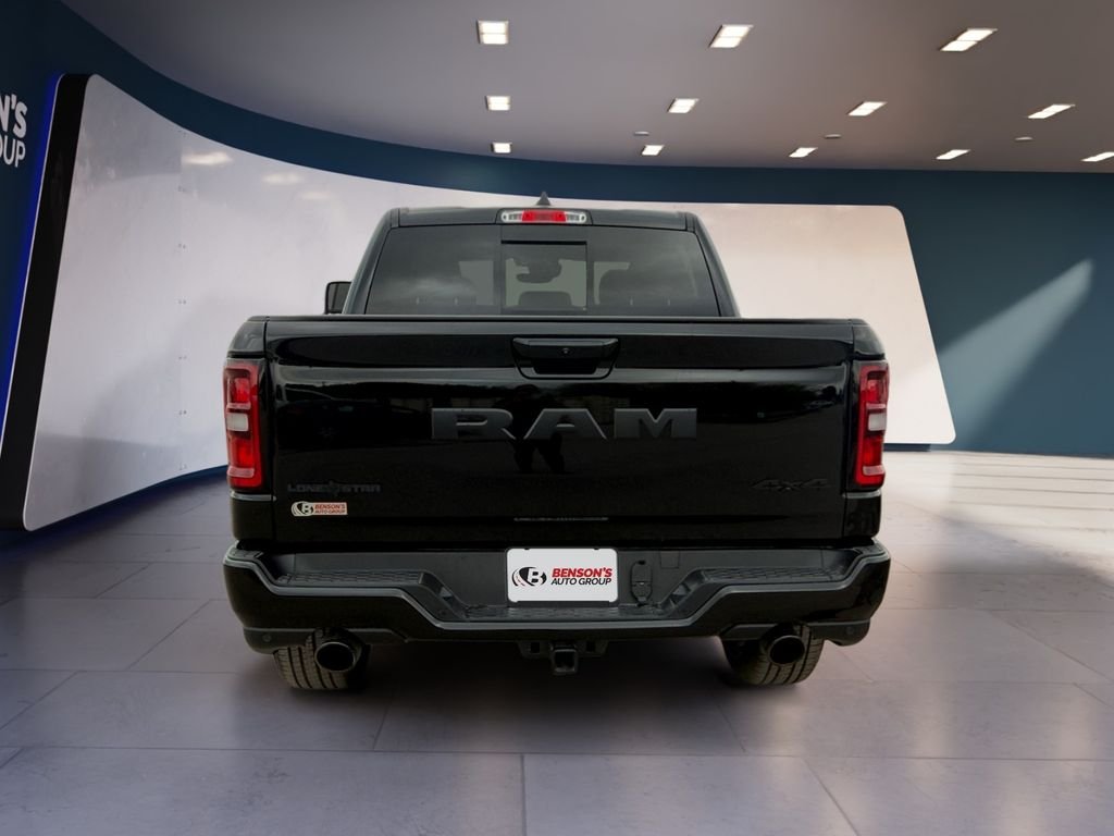 New 2026 Diamond Black Crystal Pearl-Coat Exterior Paint RAM Big Horn/Lone Star image 4