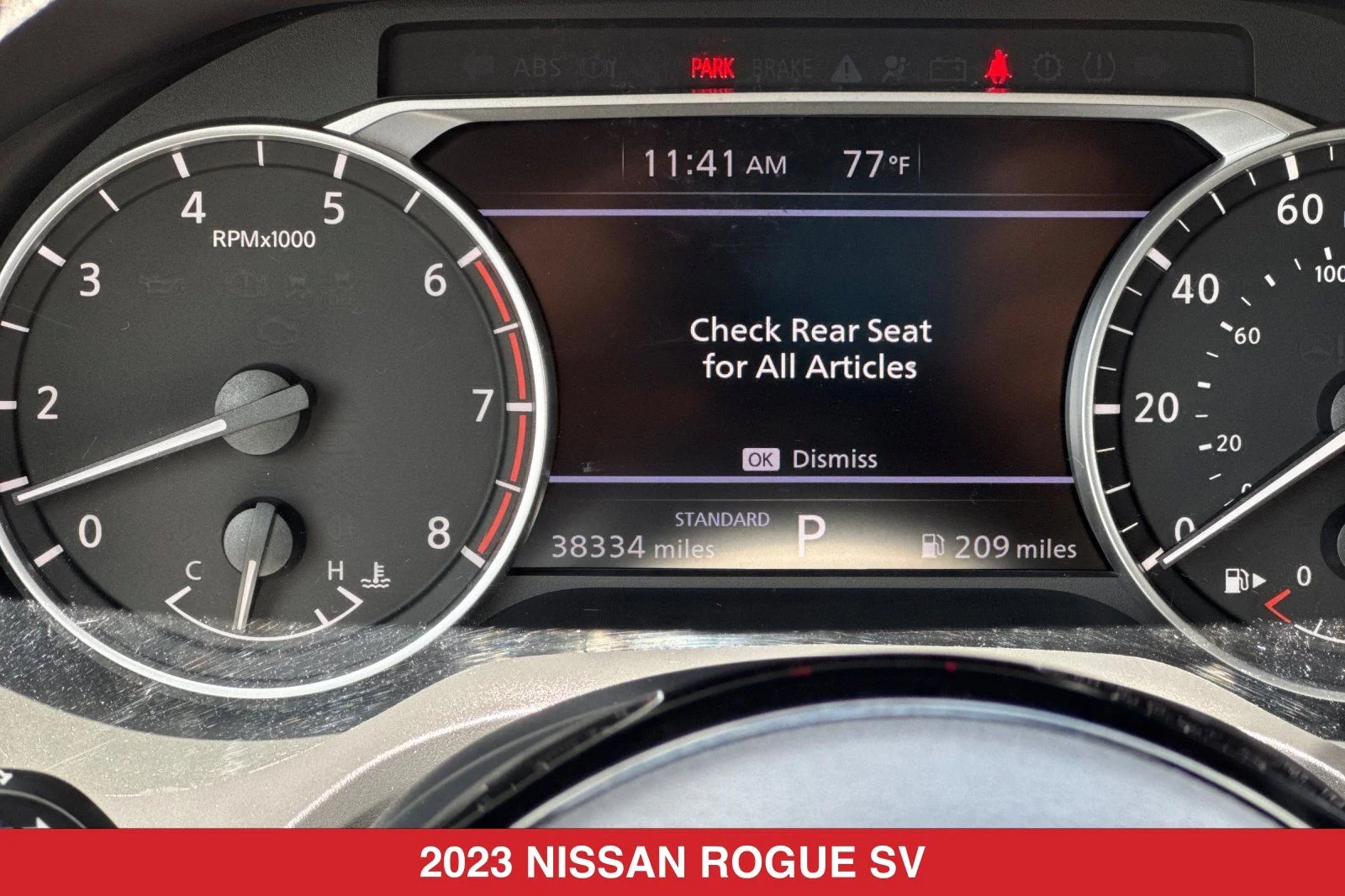 Used 2023 Black Nissan SV image 26