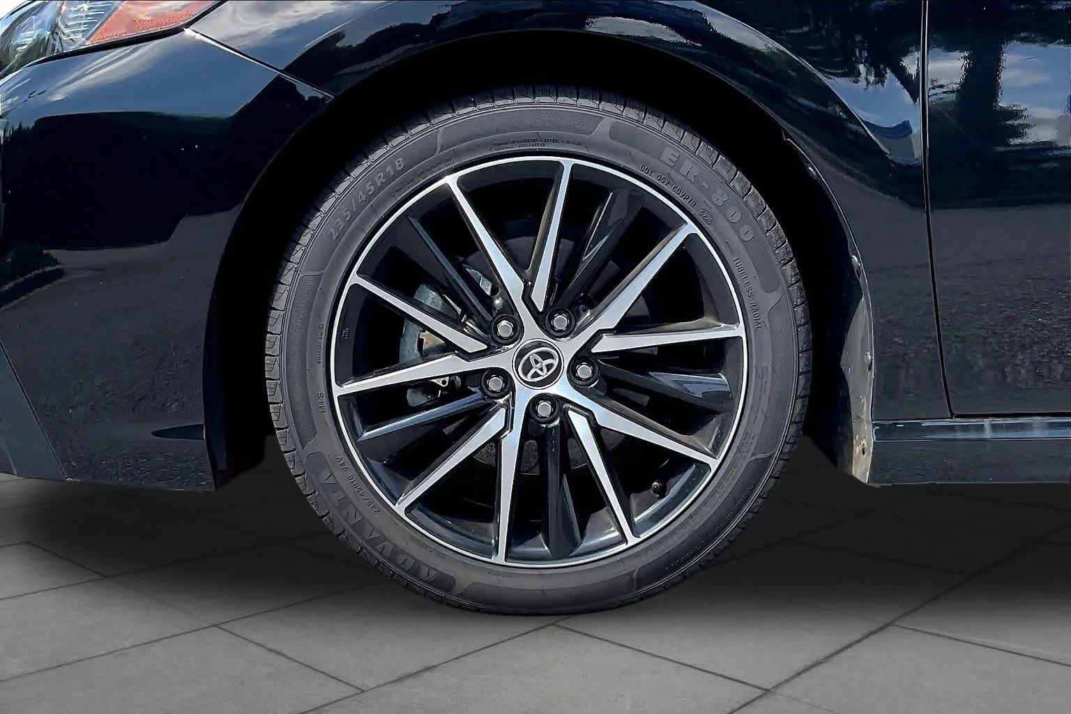 Used 2024 Midnight Black Metallic Toyota SE Nightshade image 11