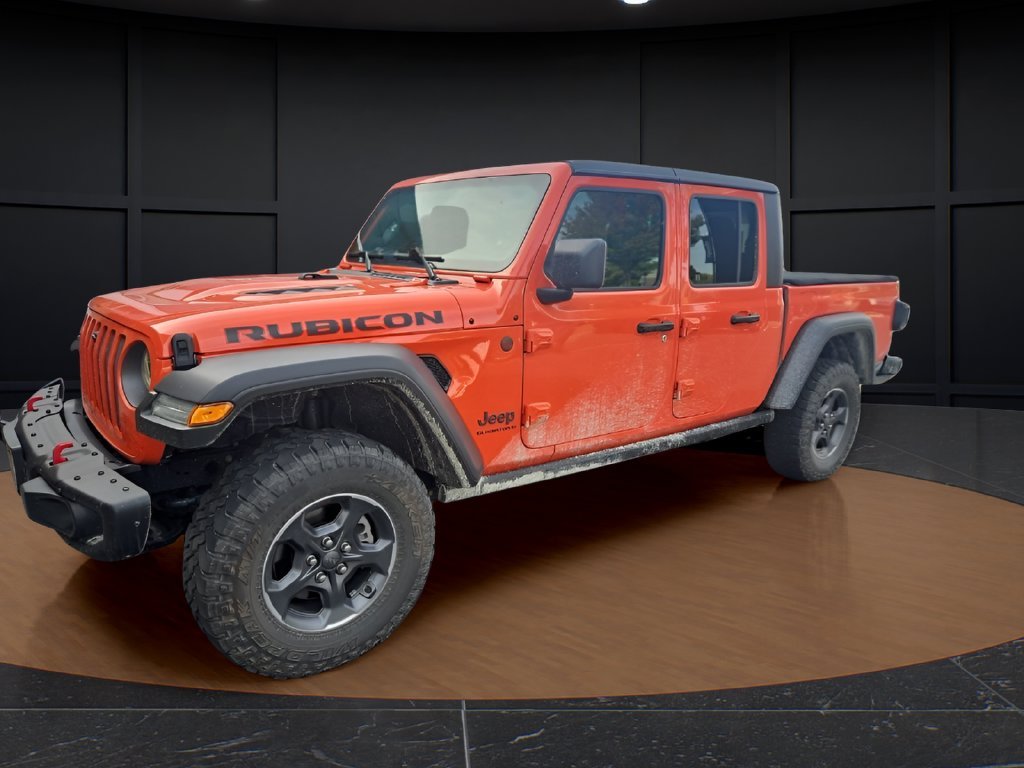 Used 2023 Orange Jeep Rubicon image 1