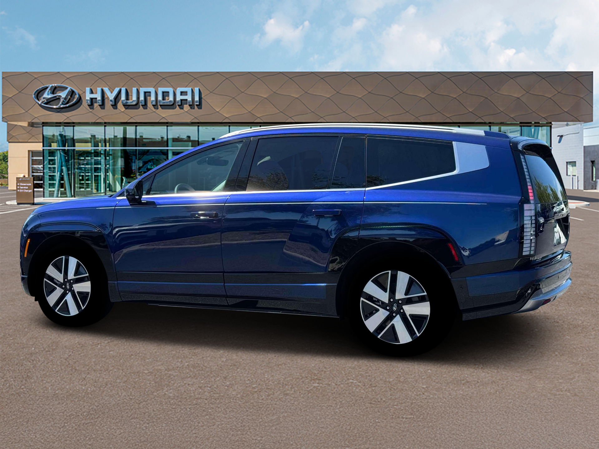 New 2026 Cosmic Blue Hyundai SEL image 4