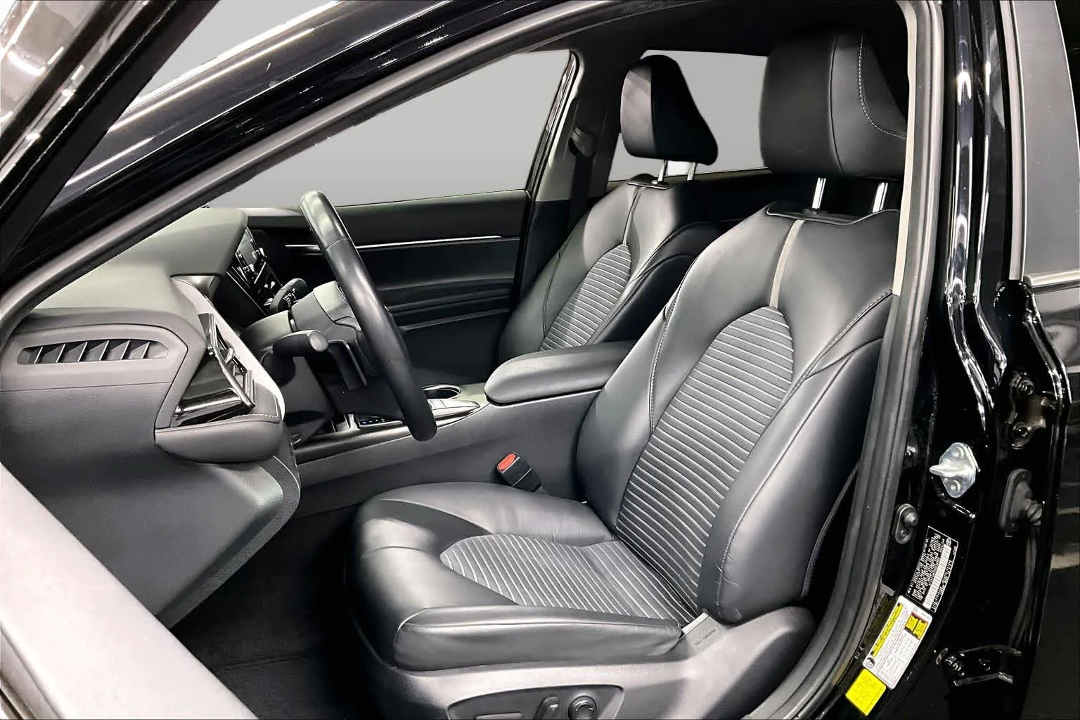 Used 2024 Midnight Black Metallic Toyota SE image 7