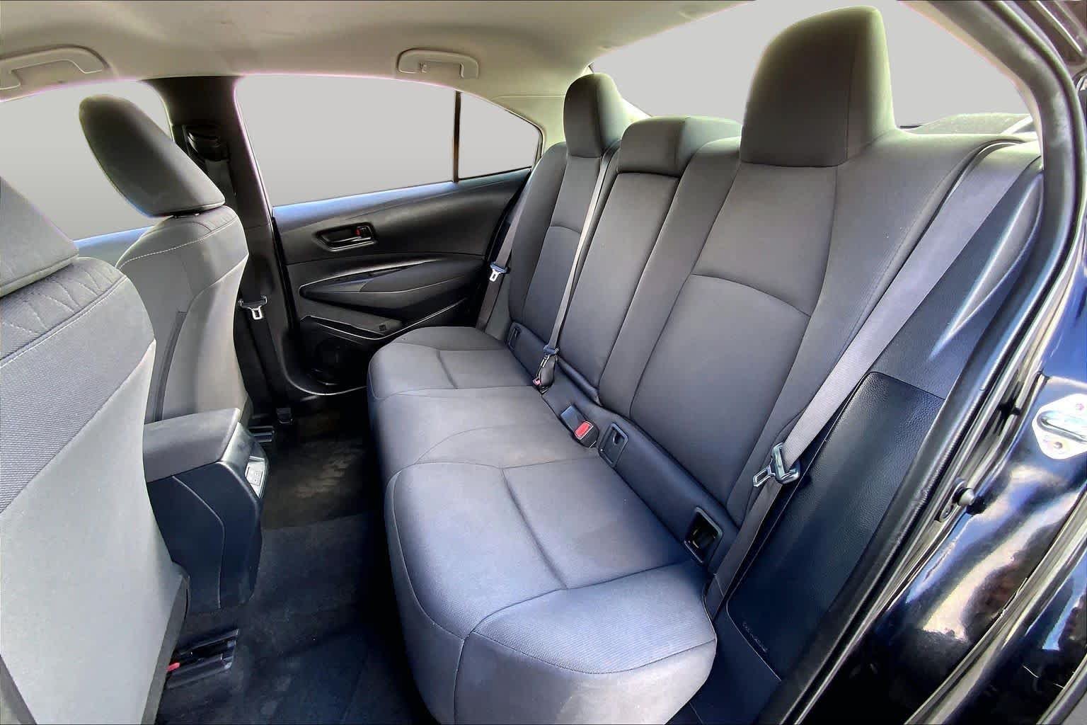 Used 2023 Midnight Black Metallic Toyota LE image 20