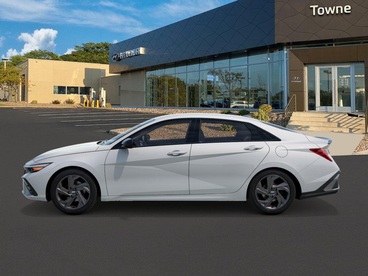 New 2026 White Hyundai SEL Sport image 3