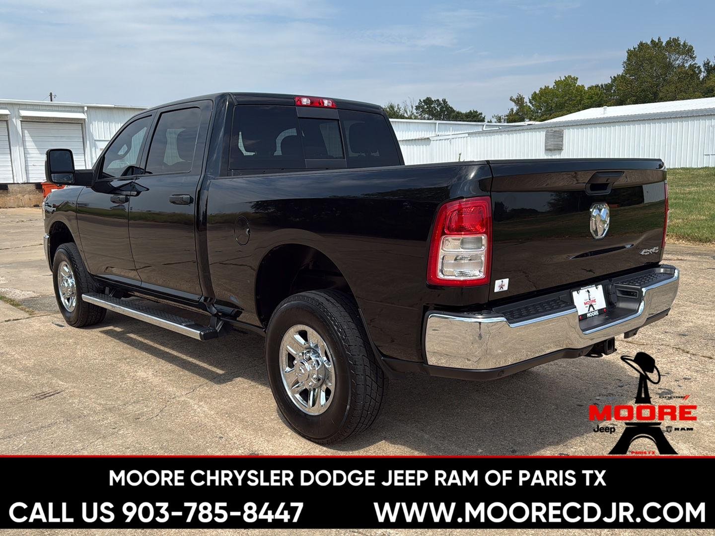 Used 2023 Diamond Black Crystal Pearlcoat Ram Tradesman image 5