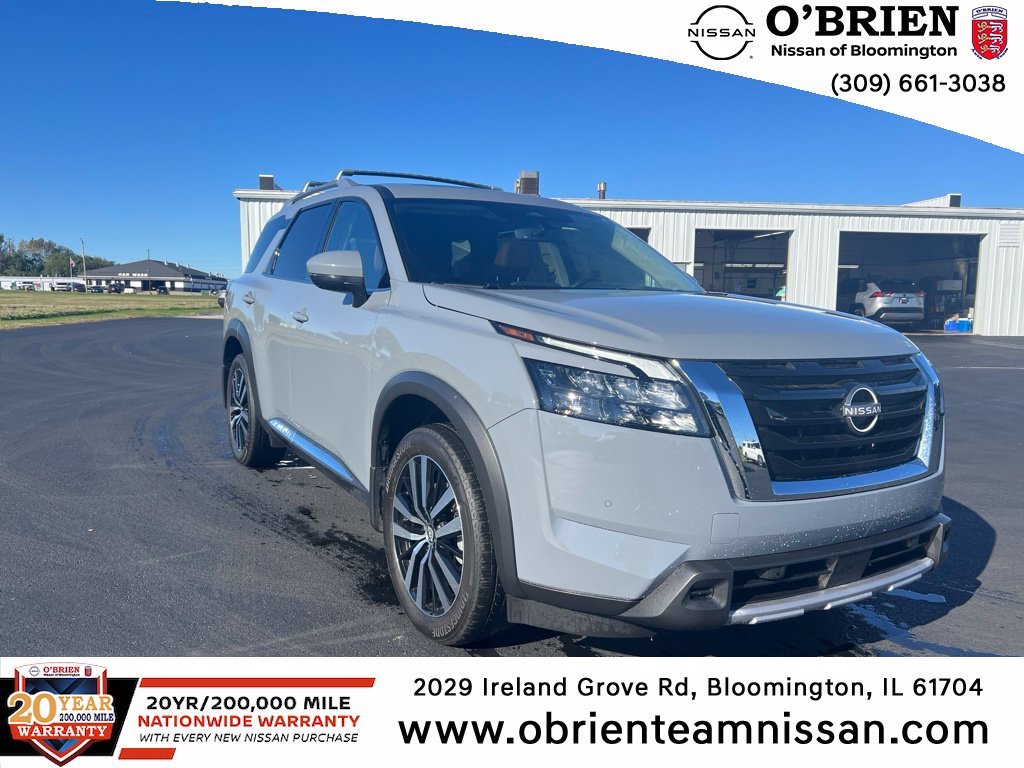 Certified Used 2025 Boulder Gray Nissan Platinum image 1