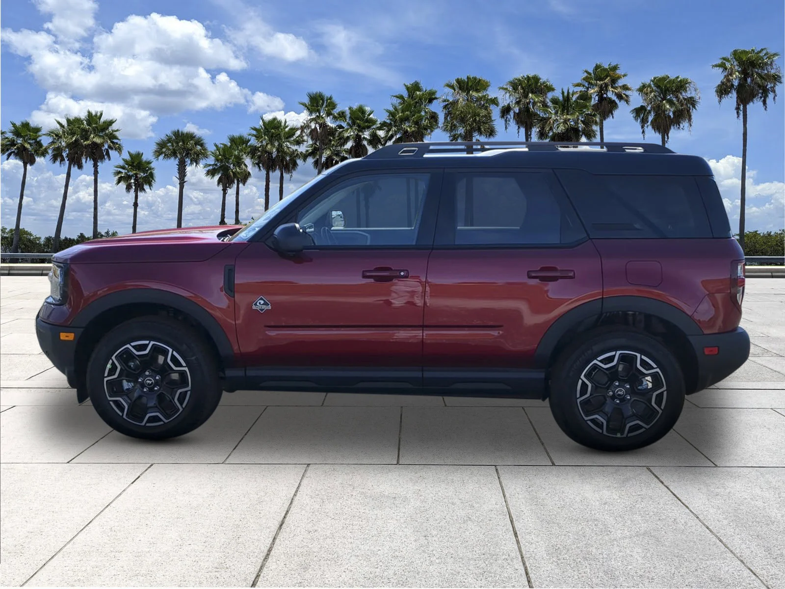 New 2025 Ruby Red Metallic Tinted Clearcoat Ford Outer Banks® image 5