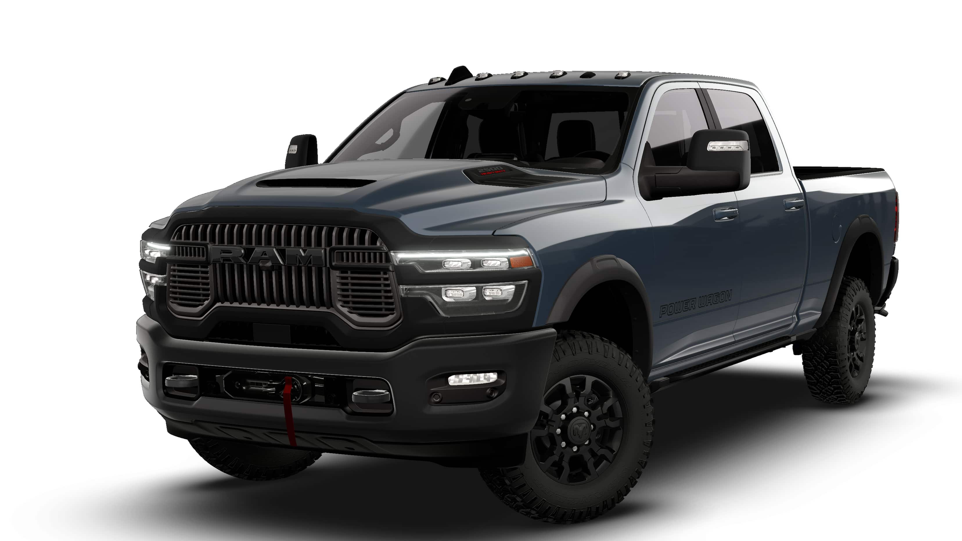New 2026 Forged Blue Metallic Exterior Paint RAM POWER WAGON image 13