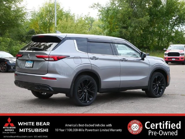 Certified Used 2022 Mercury Gray Metallic Mitsubishi Black Edition image 5