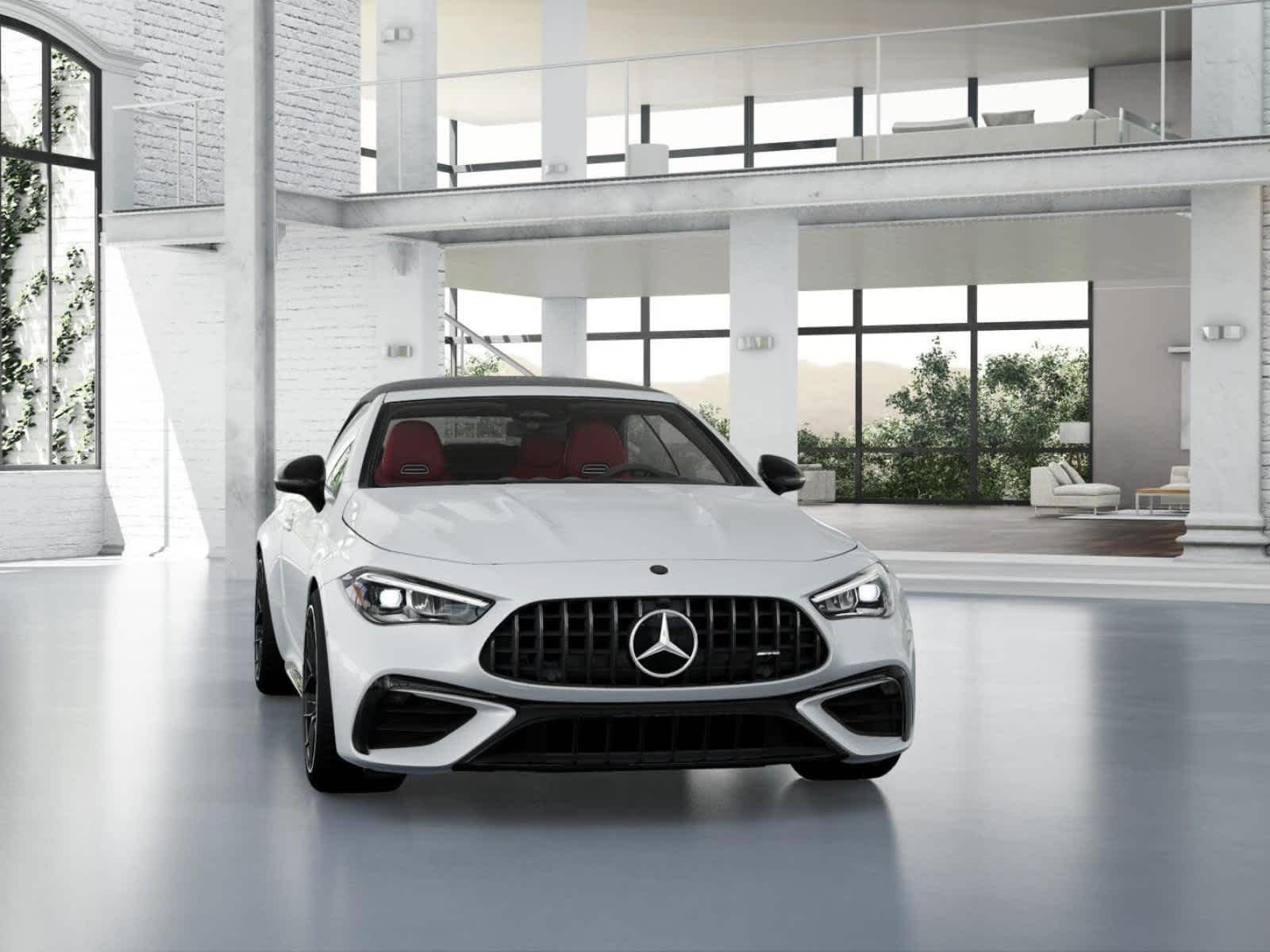 New 2026 MANUFAKTUR Moonlight White Metallic Mercedes-Benz AMG® CLE 53 4MATIC+ Cabriolet image 8