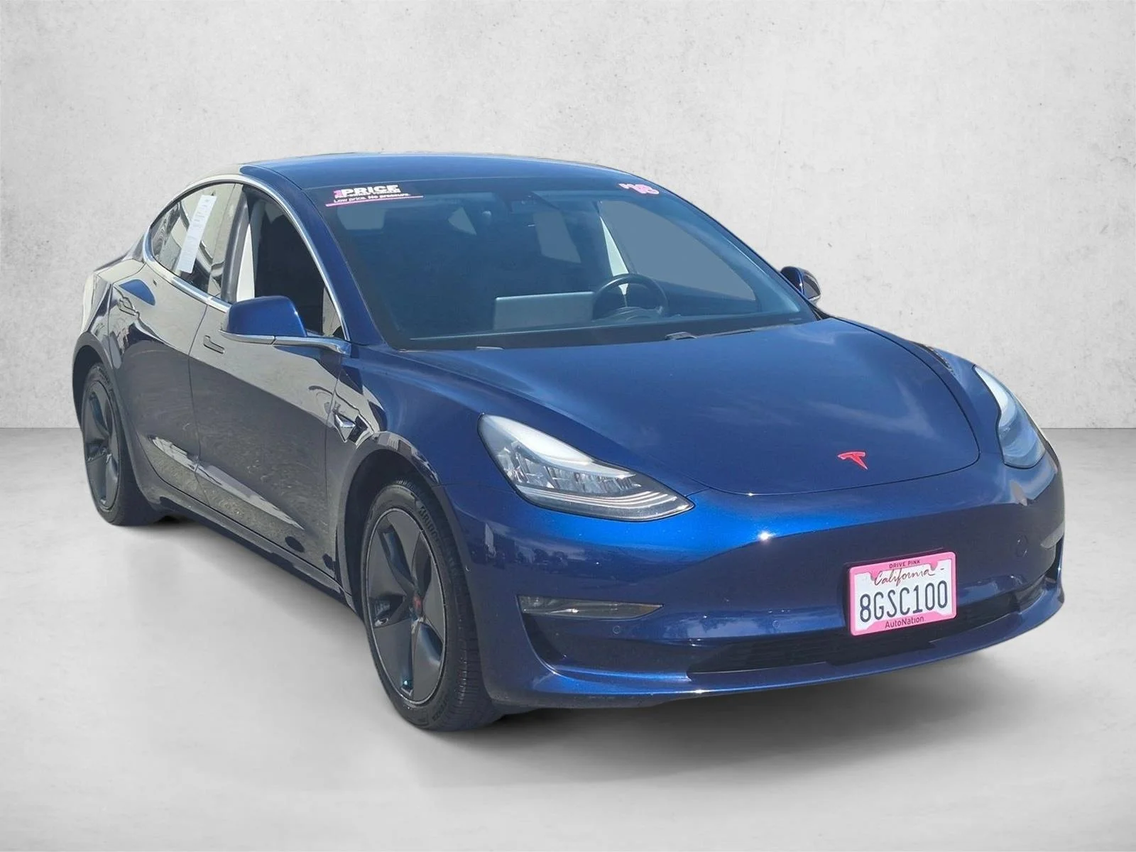 Used 2018 Blue Tesla Long Range Battery image 3