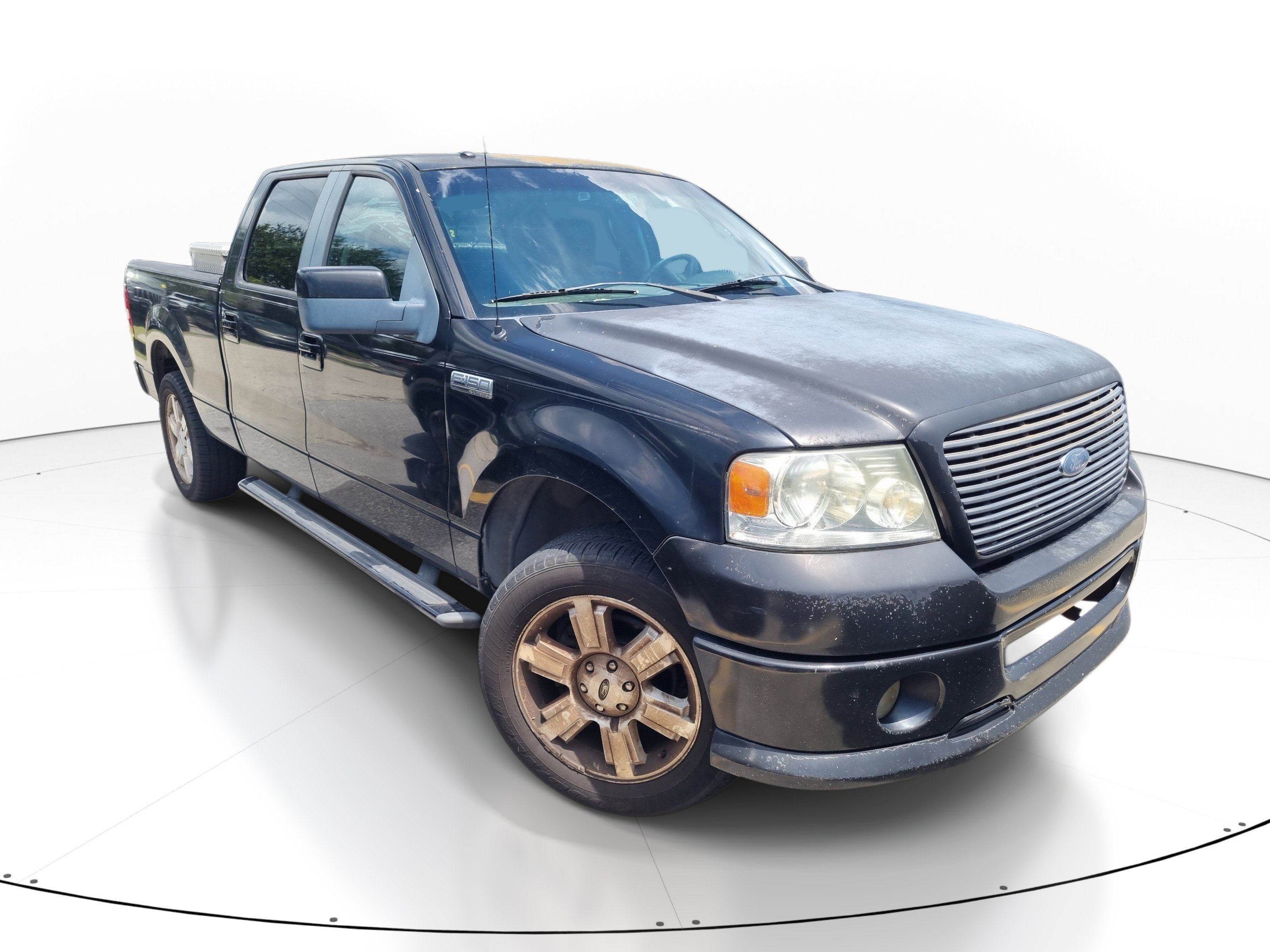 Used 2007 Black Clearcoat Ford XLT image 1