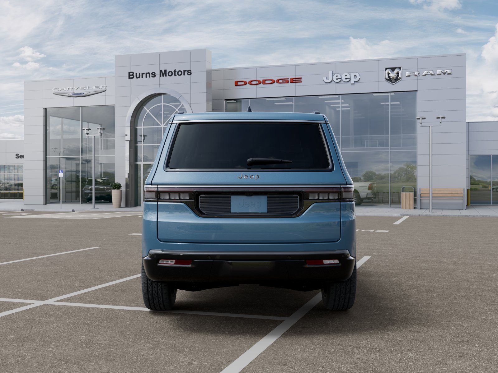 New 2026 Steel Blue Exterior Paint Jeep 4x2 image 33