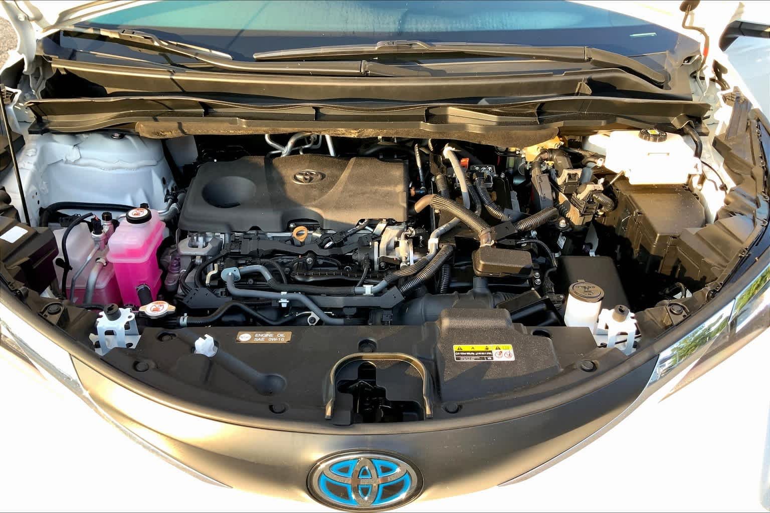 Used 2021 Super White Toyota LE image 29