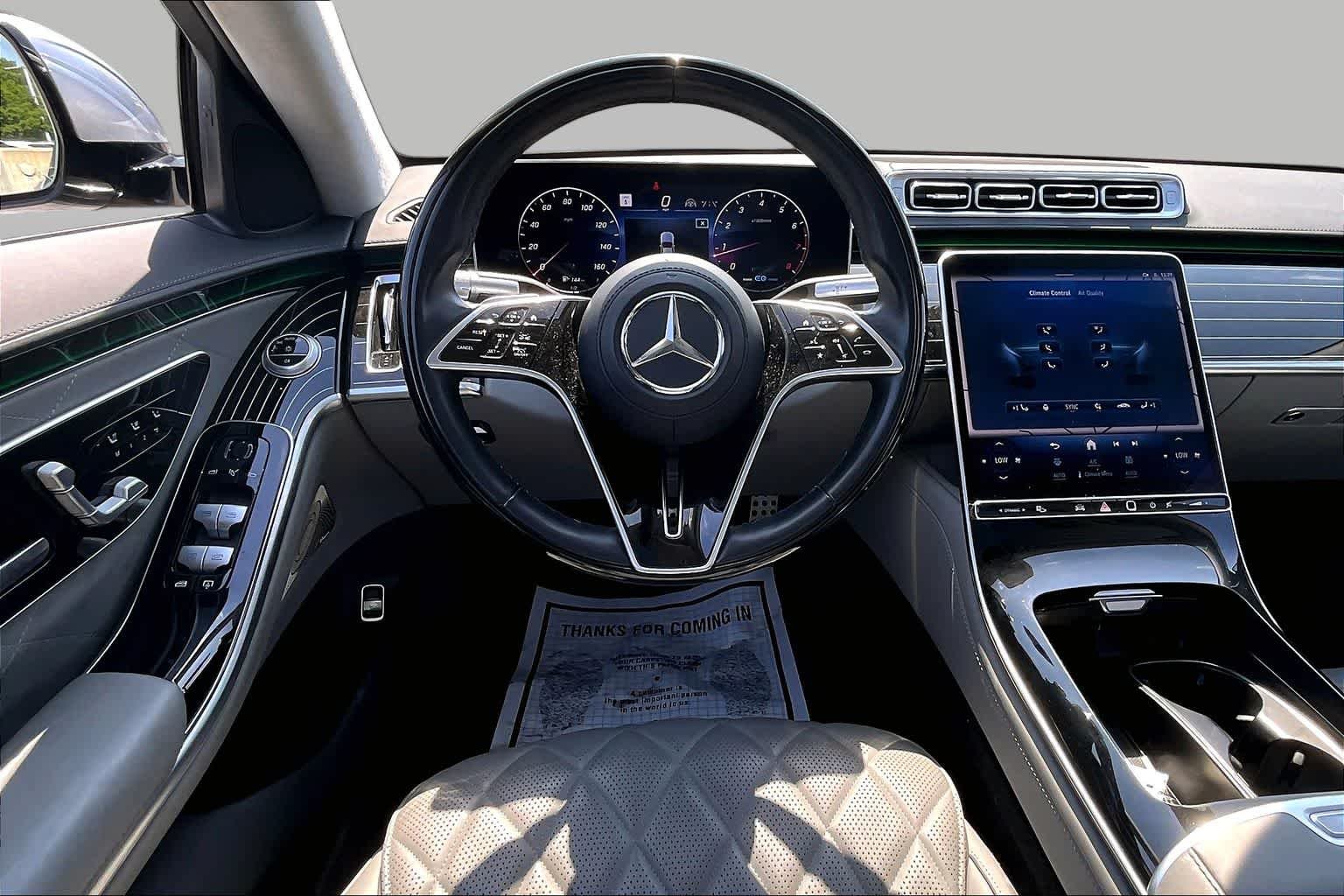 Used 2022 Cirrus Silver Mercedes-Benz S 580 image 6