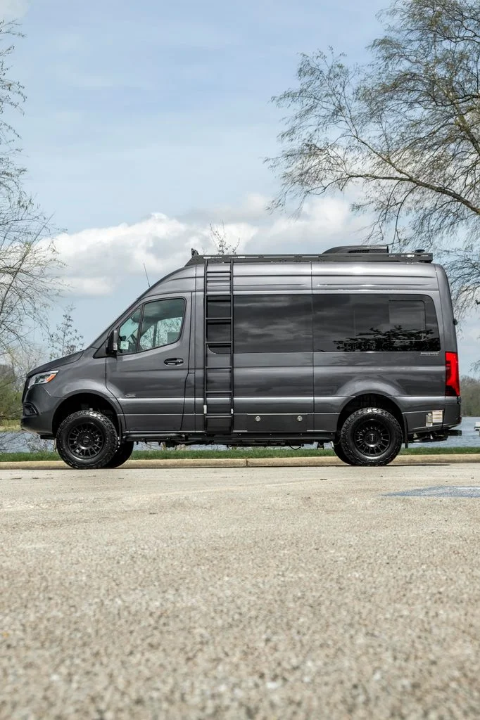 New 2026 Tenorite Gray Metallic Midwest Automotive Designs FD2 w/ Dual Rear Bench Overland Package, 540AH, Solar and 2.5KW Cummins Onan Generator image 70