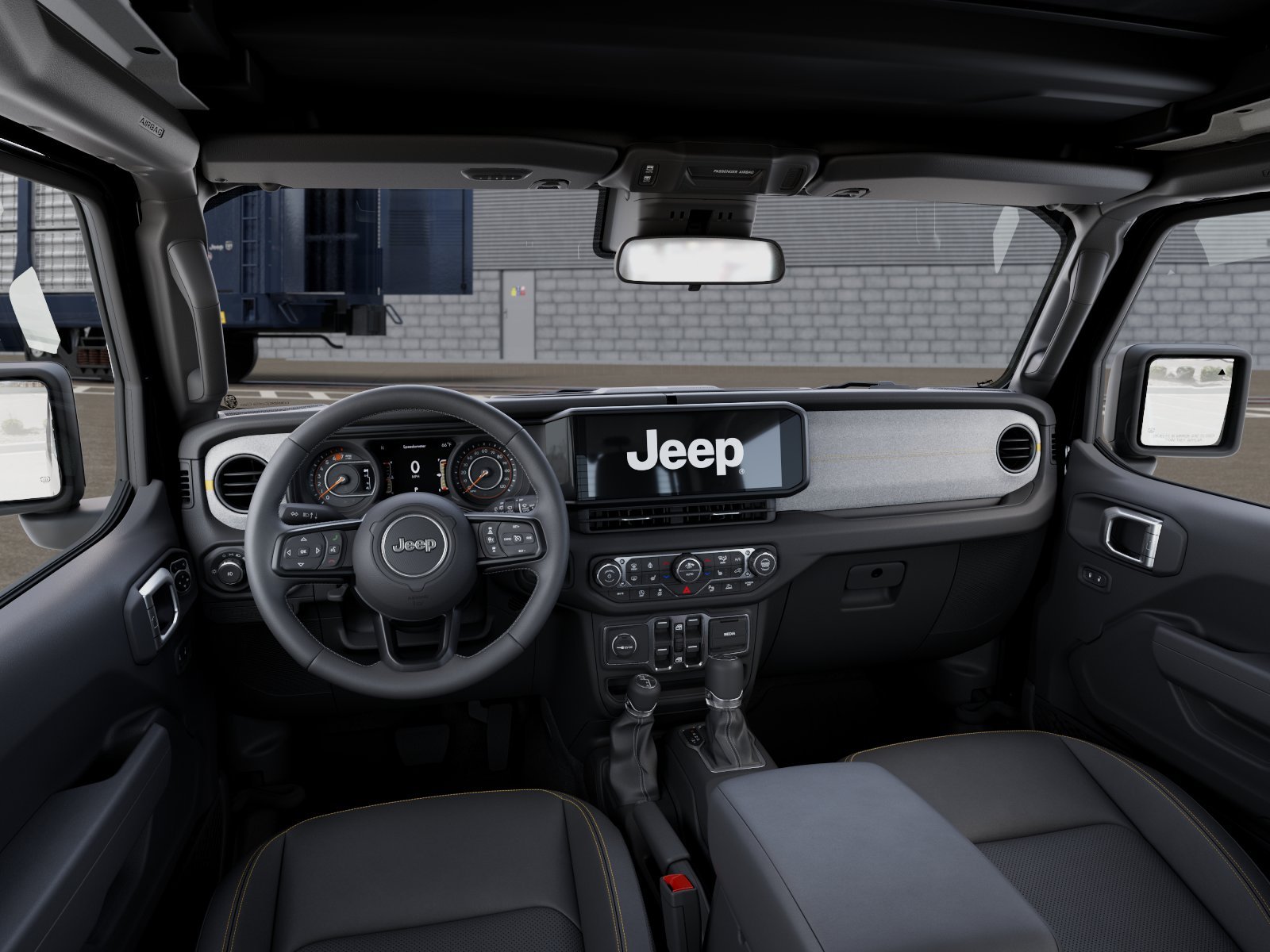 New 2026 Black Clear-Coat Exterior Paint Jeep Sport S image 8