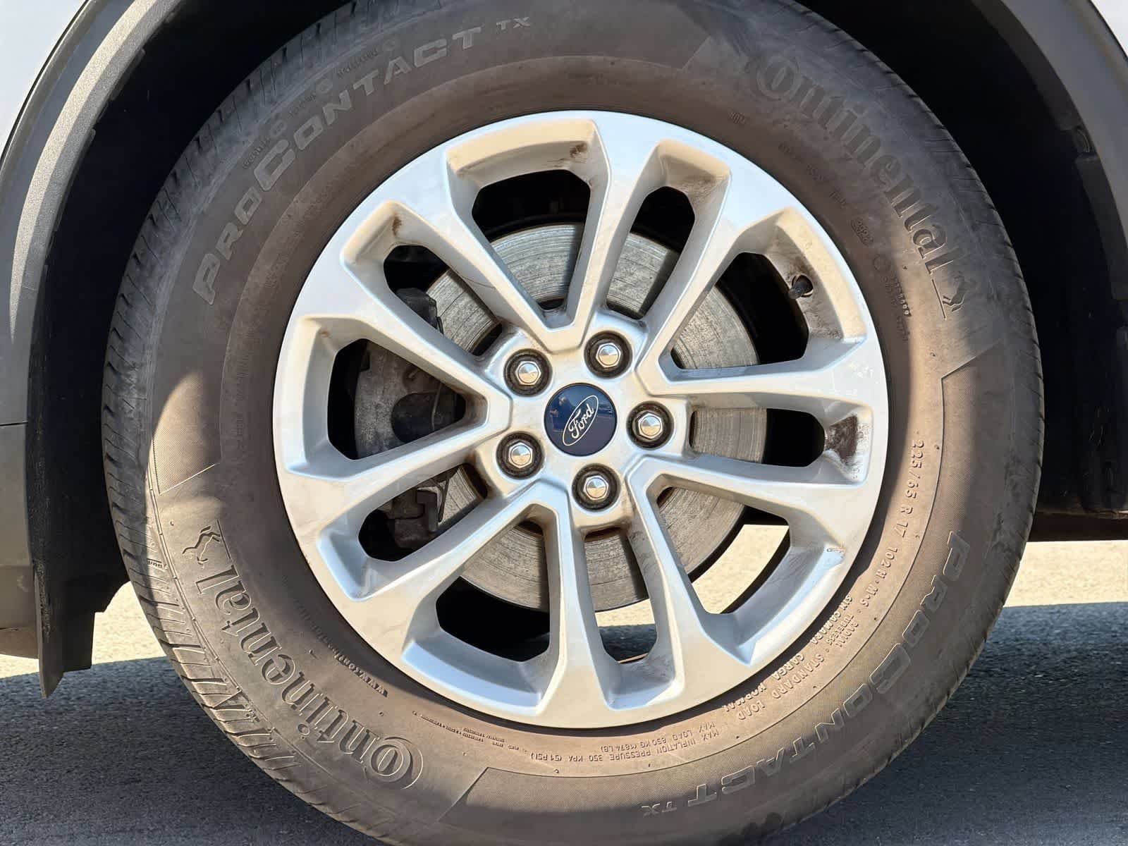 Certified Used 2022 Iced Blue Silver Metallic Ford SE image 14