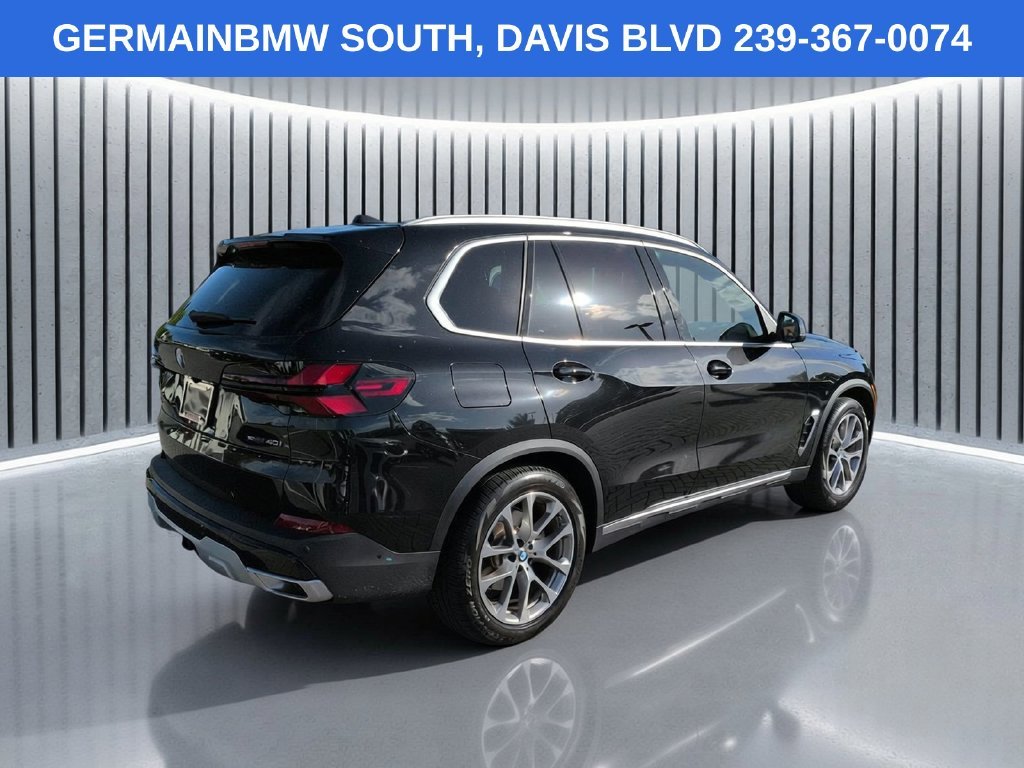 Certified Used 2024 Black Sapphire Metallic BMW sDrive40i image 5