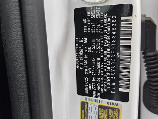 Used 2026 White Kia EX image 18
