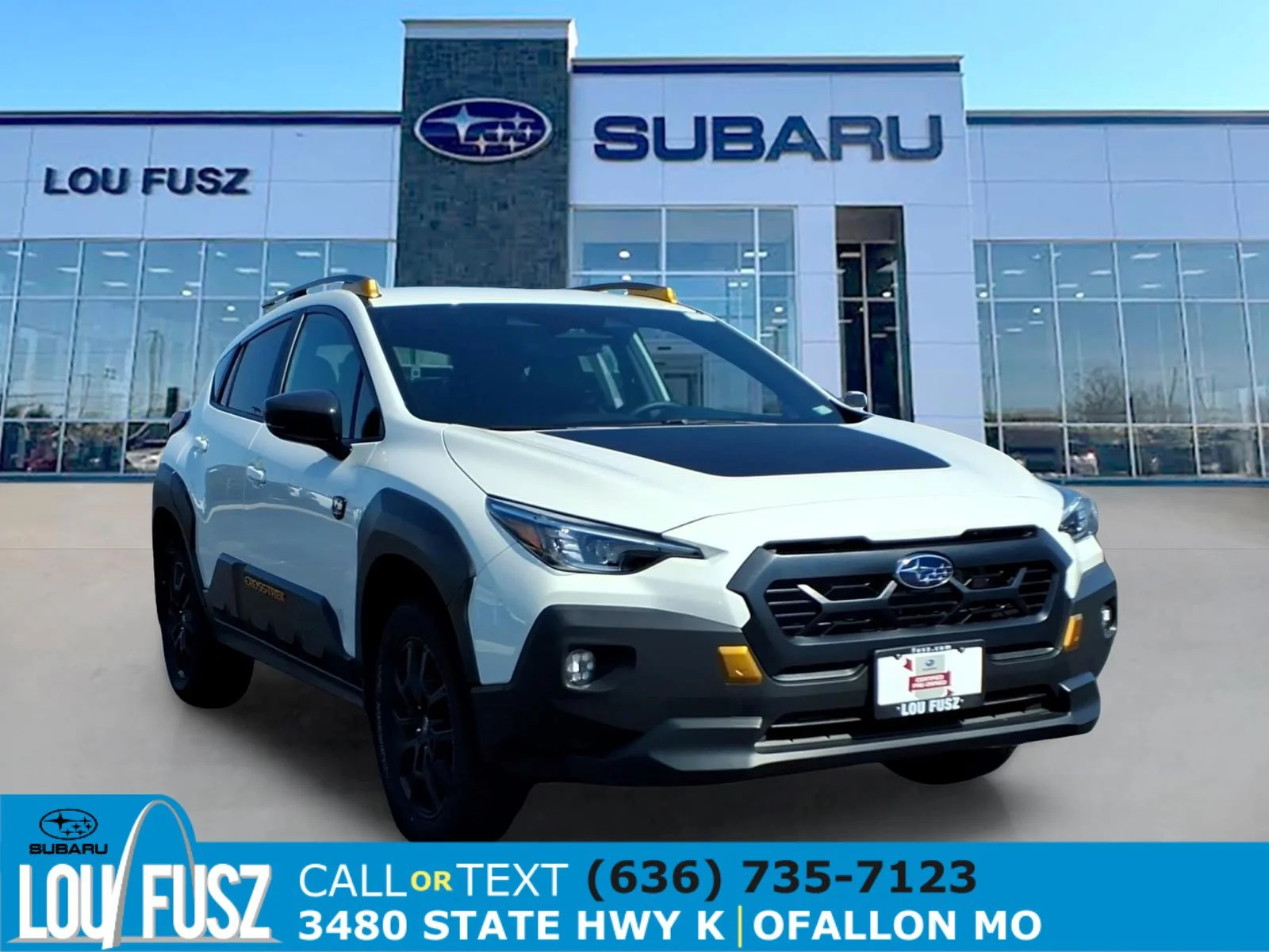 Used 2026 Crystal White Pearl Subaru Wilderness image 1