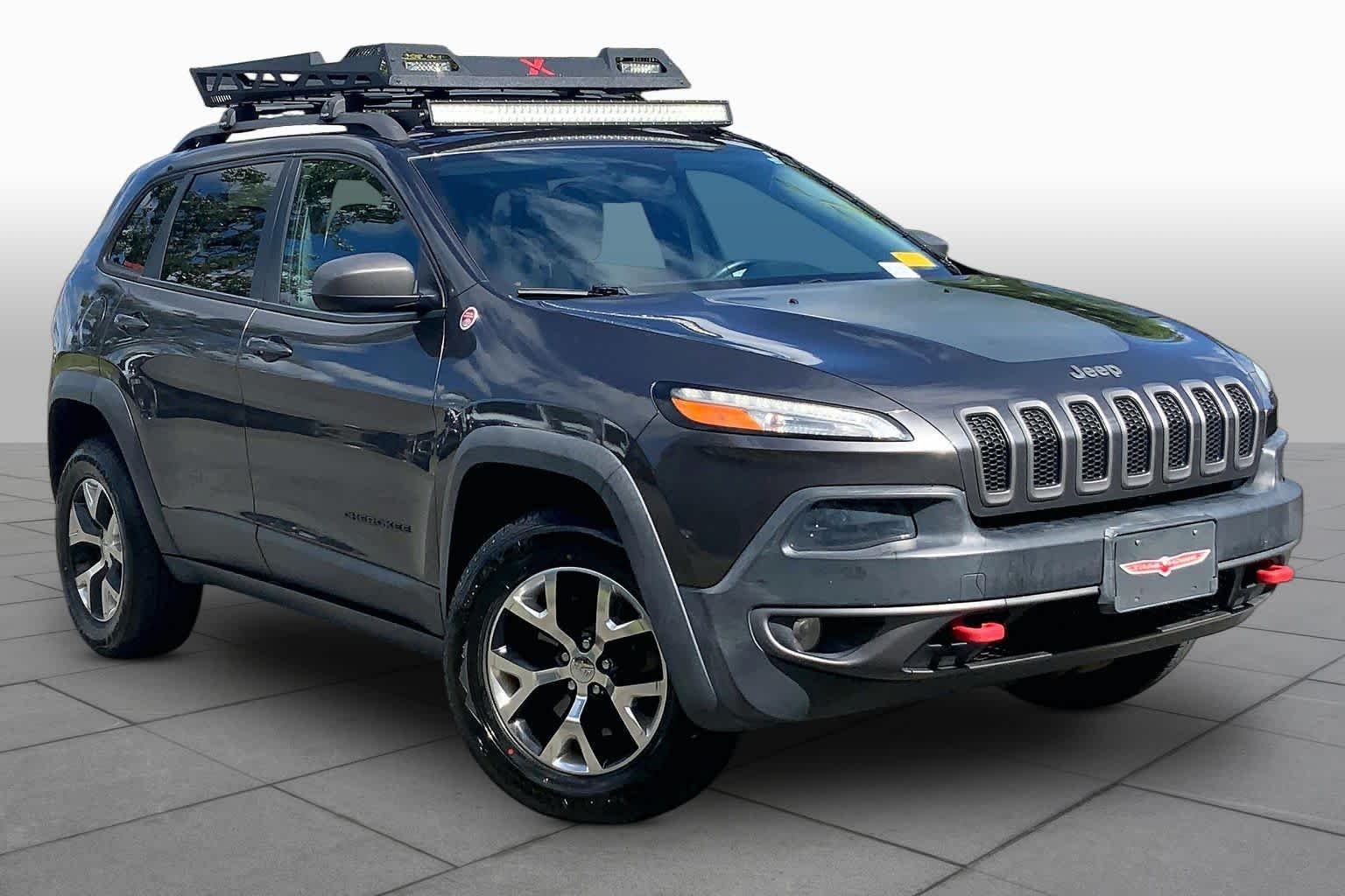 Used 2015 Jeep Cherokee Trailhawk with VIN 1C4PJMBB1FW619746 for sale in Kennesaw, GA