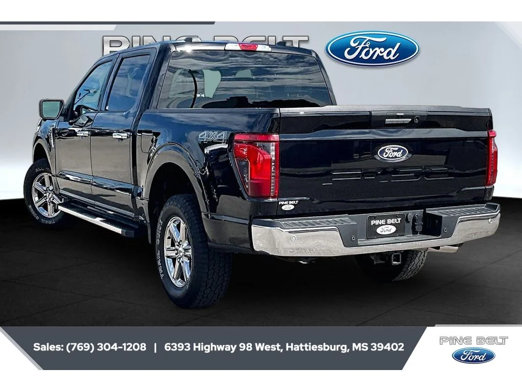 Certified Used 2024 Agate Black Metallic Ford XLT image 2