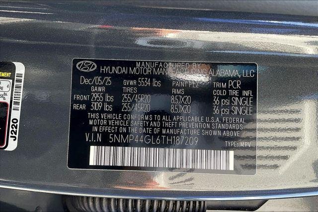 New 2026 Gray Hyundai Limited FWD image 8