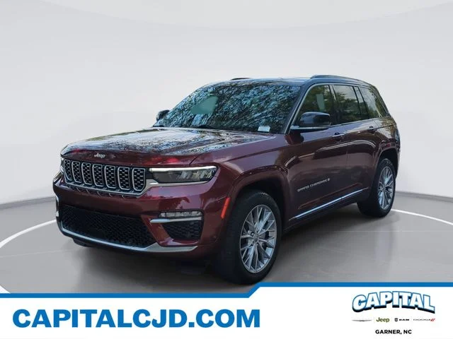 Used 2025 Red Jeep Summit image 1