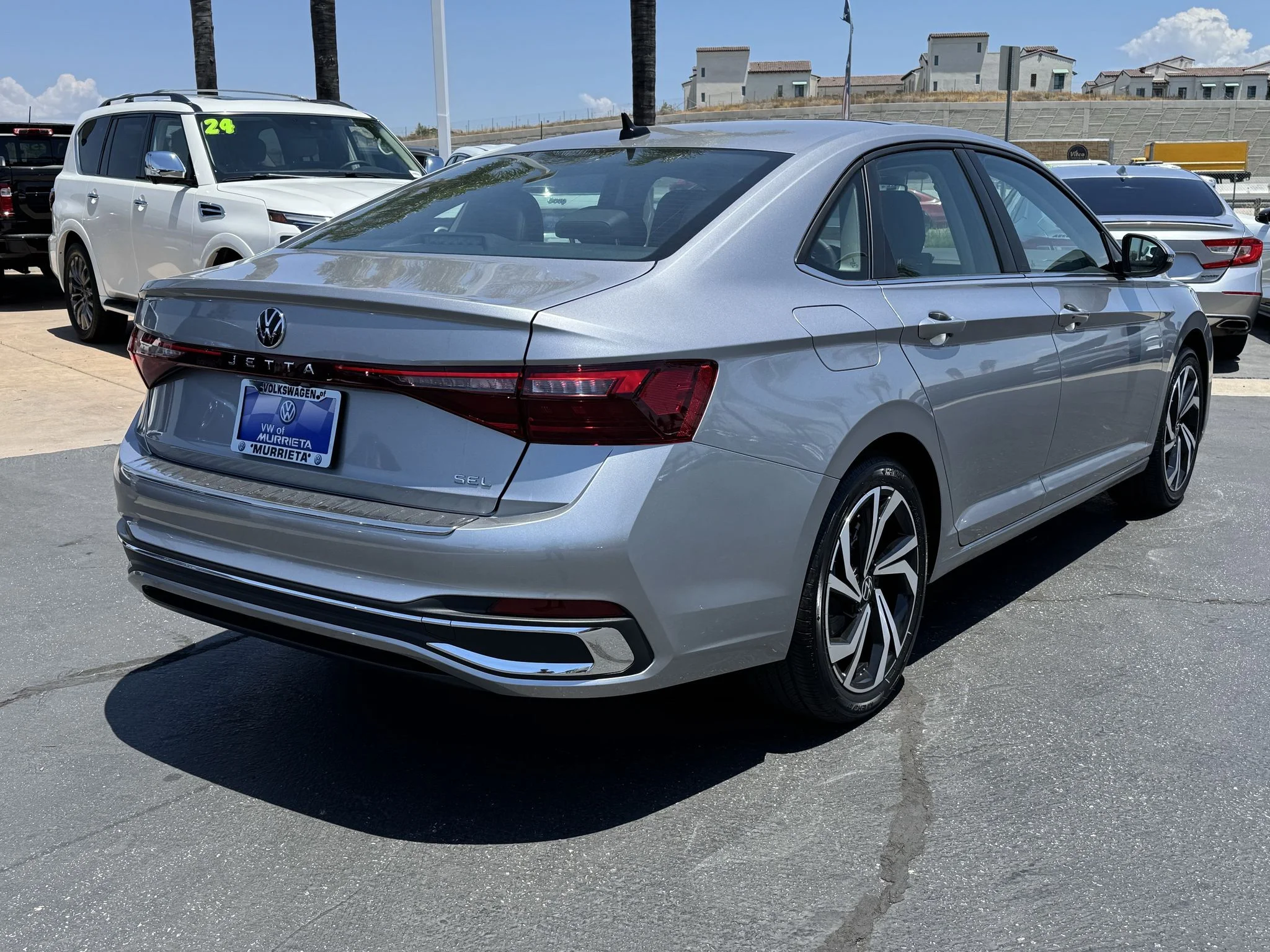 New 2026 Pyrite Silver Metallic Volkswagen SEL image 8