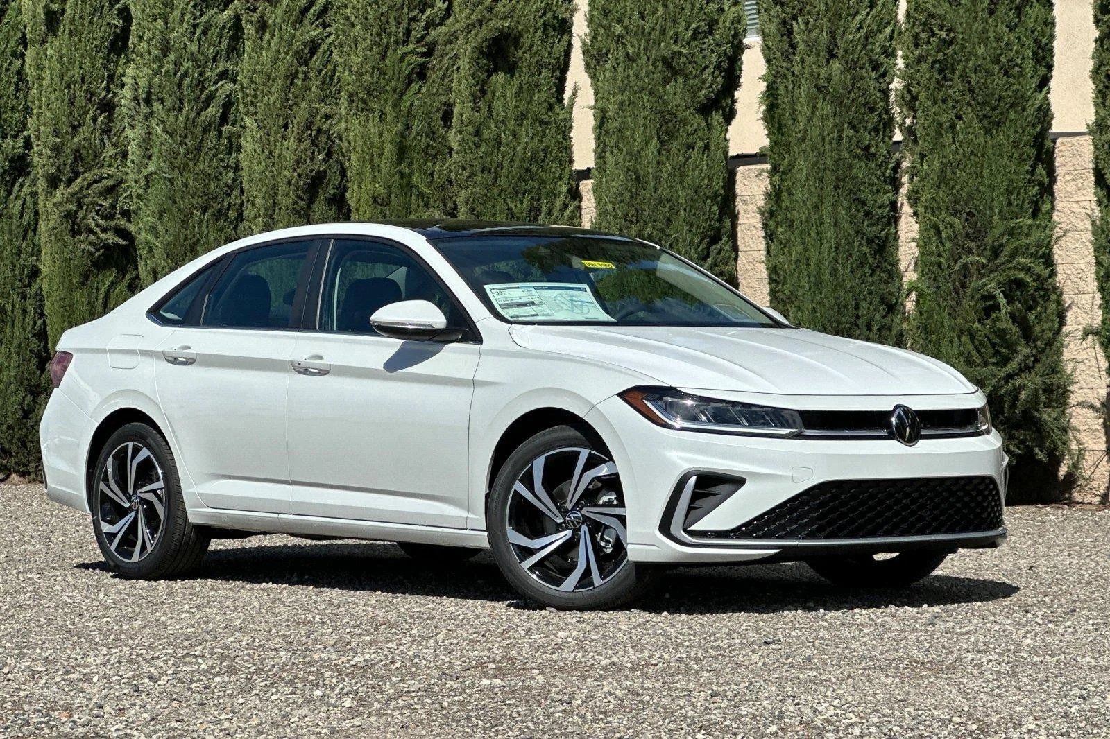 New 2026 Opal White Pearl Volkswagen SEL image 1