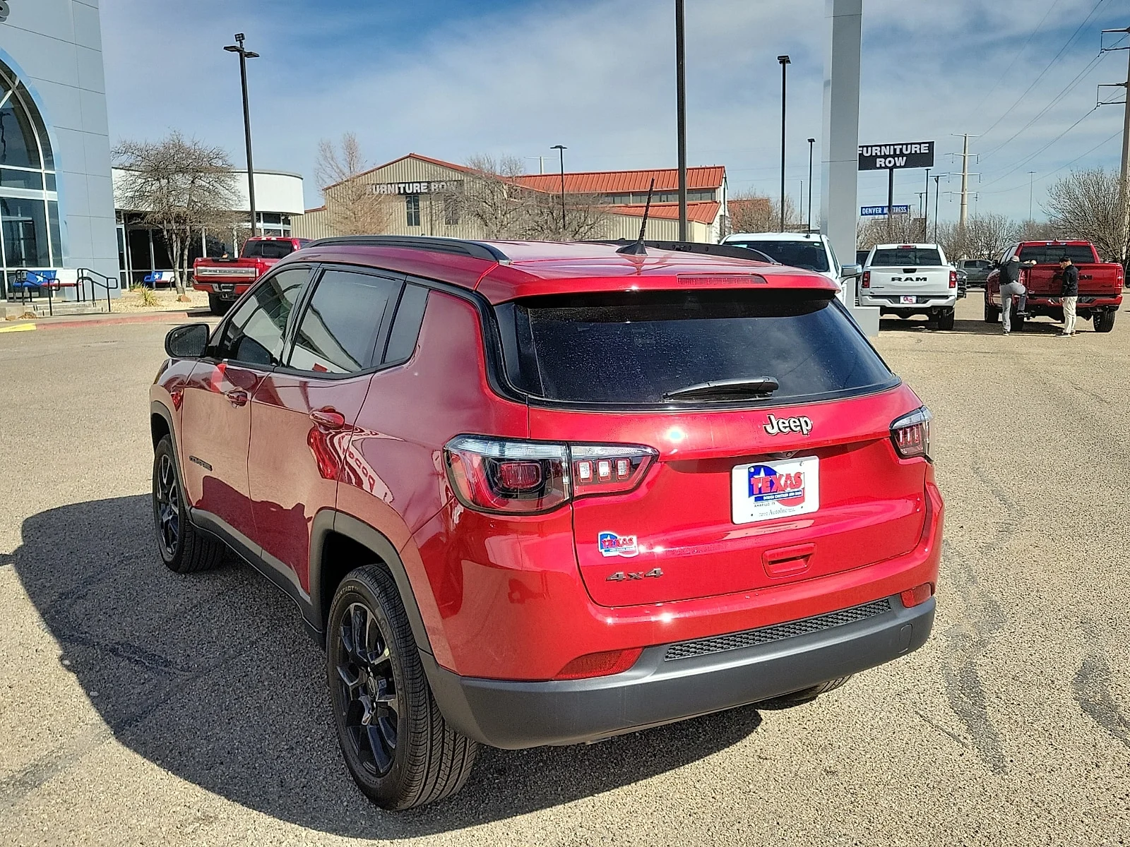 New 2026 Red Hot Pearlcoat Jeep LATITUDE ALTITUDE 4X4 image 3