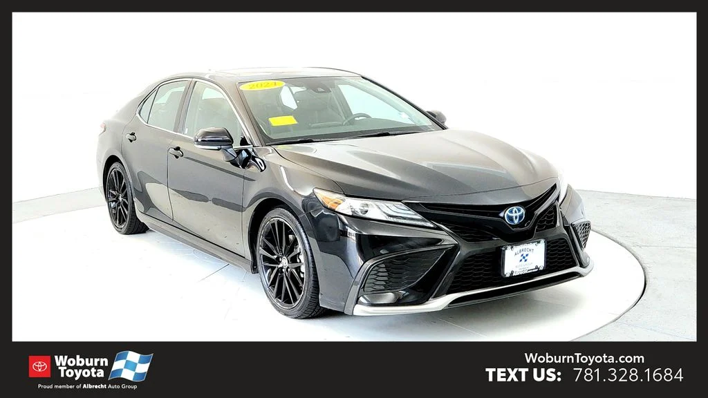 Certified Used 2024 Black Toyota XSE image 1
