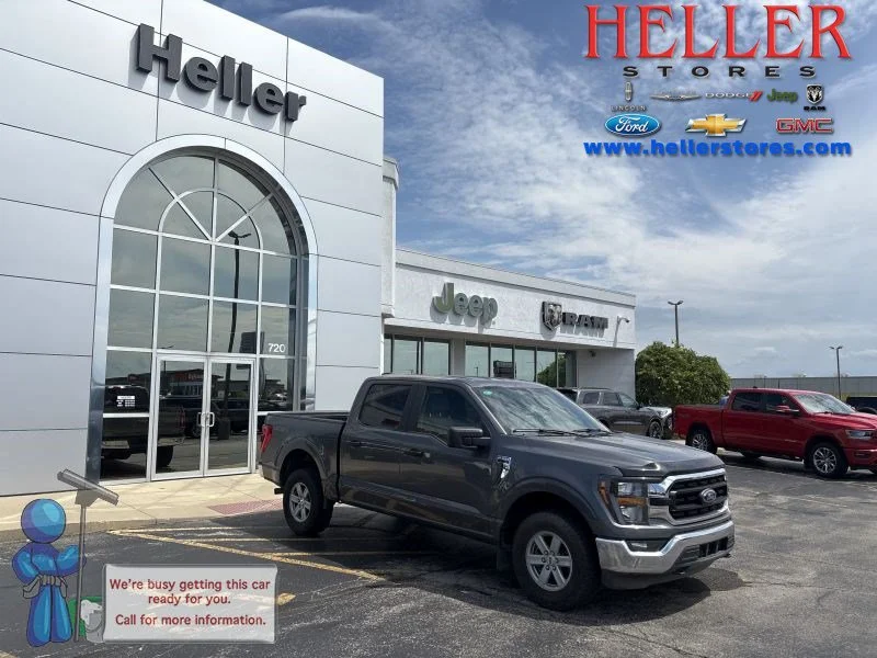 Used 2023 Carbonized Gray Metallic Ford XLT image 1