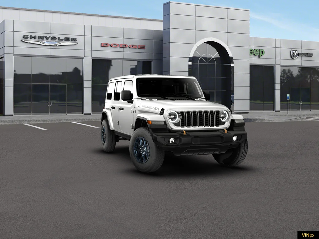 New 2026 Bright White Clear-Coat Exterior Paint Jeep  image 15