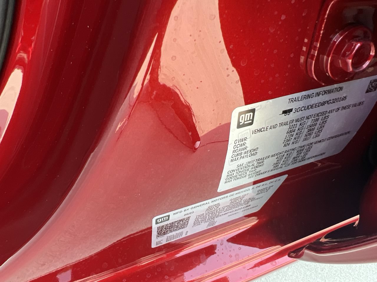 Used 2023 Radiant Red Tintcoat Chevrolet RST image 34