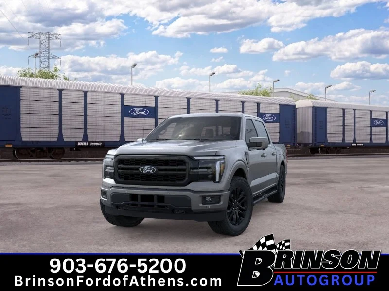 New 2026 Carbonized Gray Metallic Ford LARIAT image 2